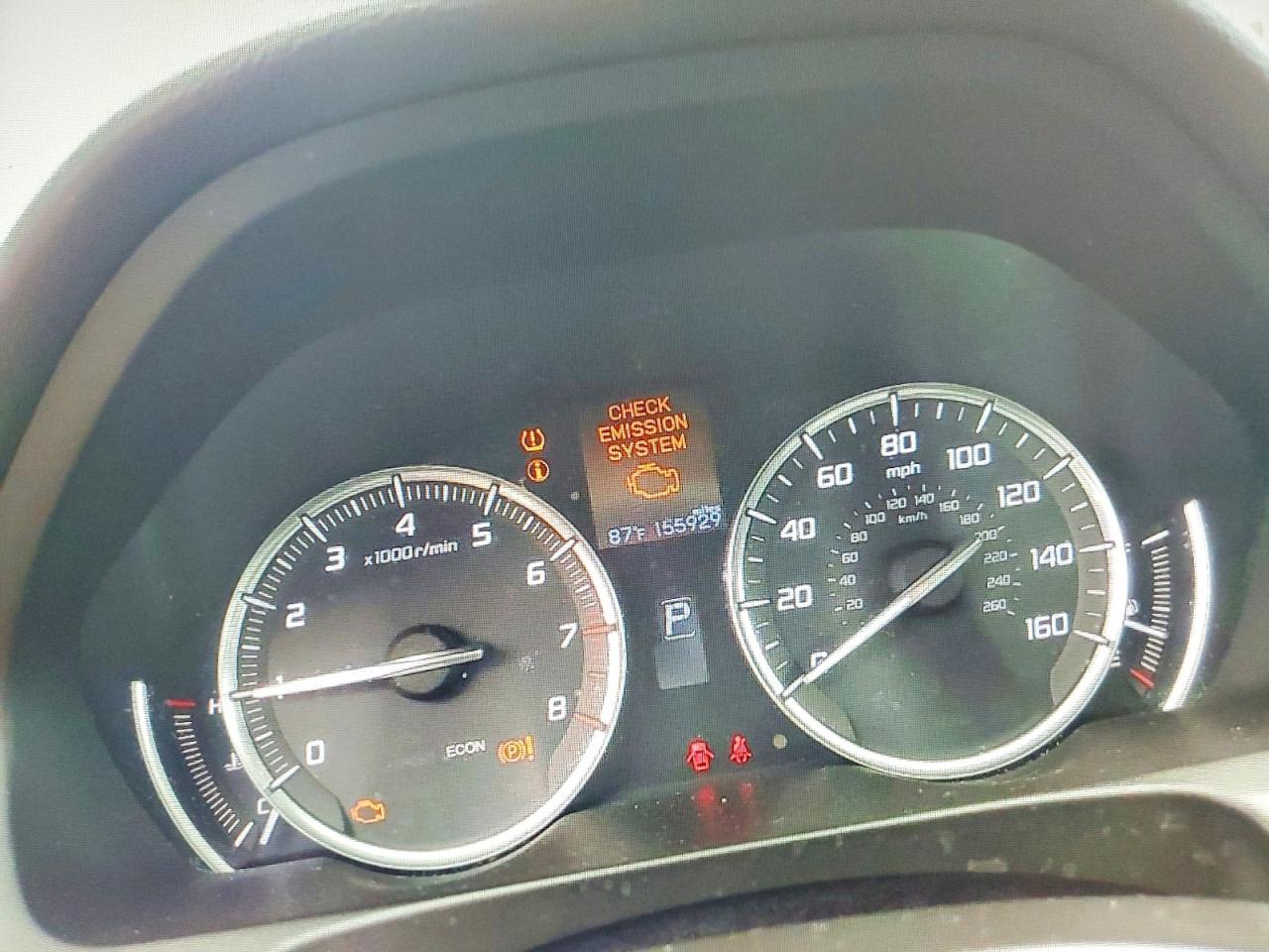 2015 Acura Tlx Серый vin: 19UUB2F34FA006011