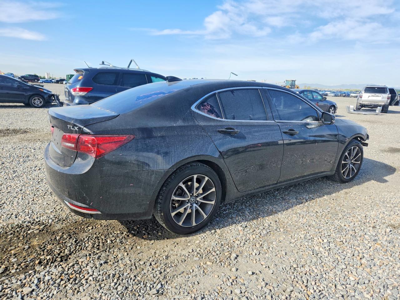2015 Acura Tlx Черный vin: 19UUB2F34FA025030