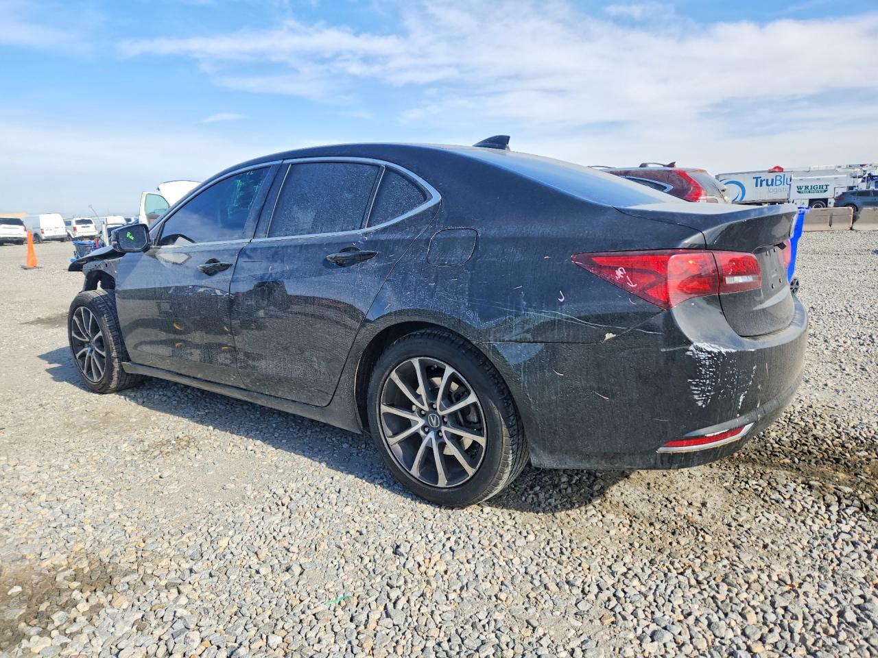 2015 Acura Tlx Черный vin: 19UUB2F34FA025030