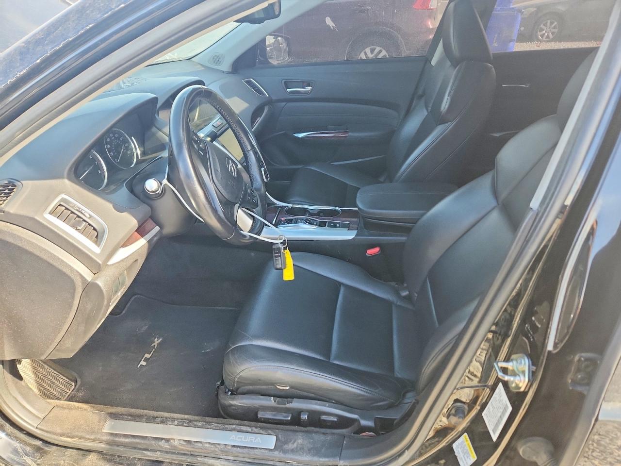 2015 Acura Tlx Черный vin: 19UUB2F34FA025030