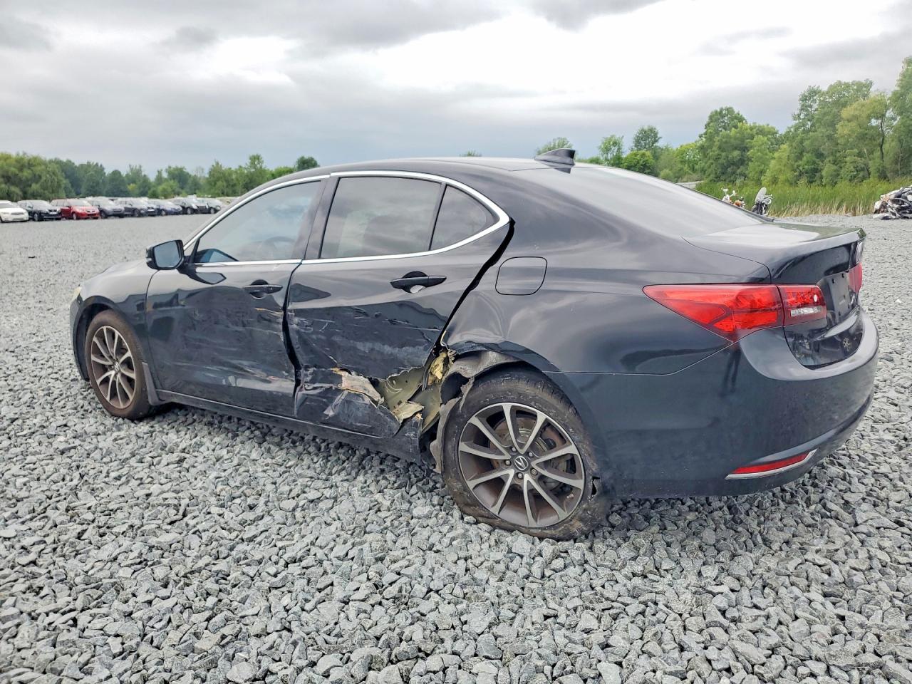 2015 Acura Tlx 4d 2wd Black vin: 19UUB2F35FA018765