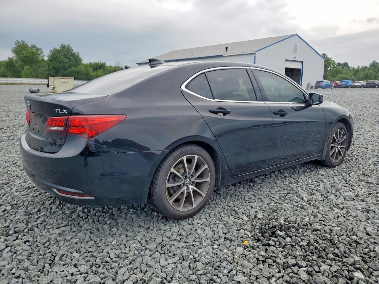 2015 Acura Tlx 4d 2wd Black vin: 19UUB2F35FA018765