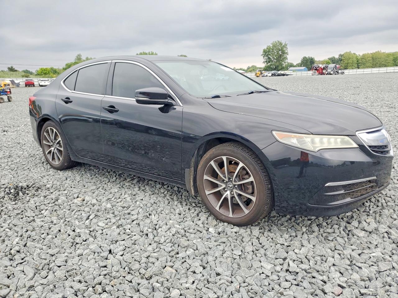 2015 Acura Tlx 4d 2wd Black vin: 19UUB2F35FA018765