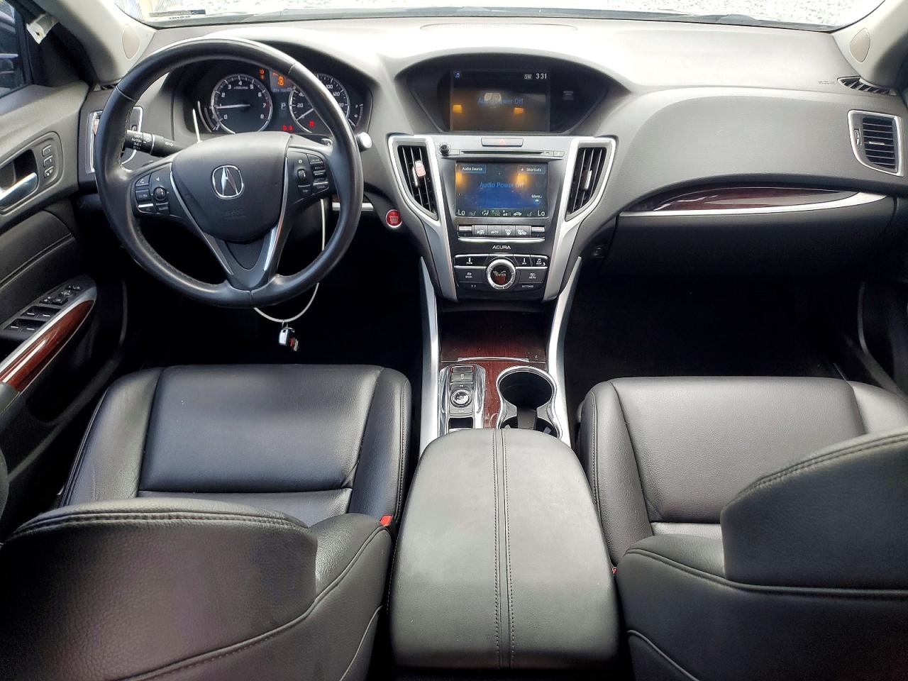 2015 Acura Tlx 4d 2wd Black vin: 19UUB2F35FA018765