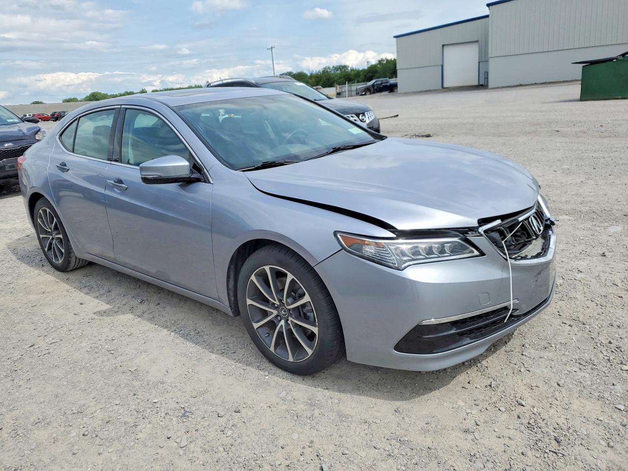 2015 Acura Tlx Silver vin: 19UUB2F36FA010609