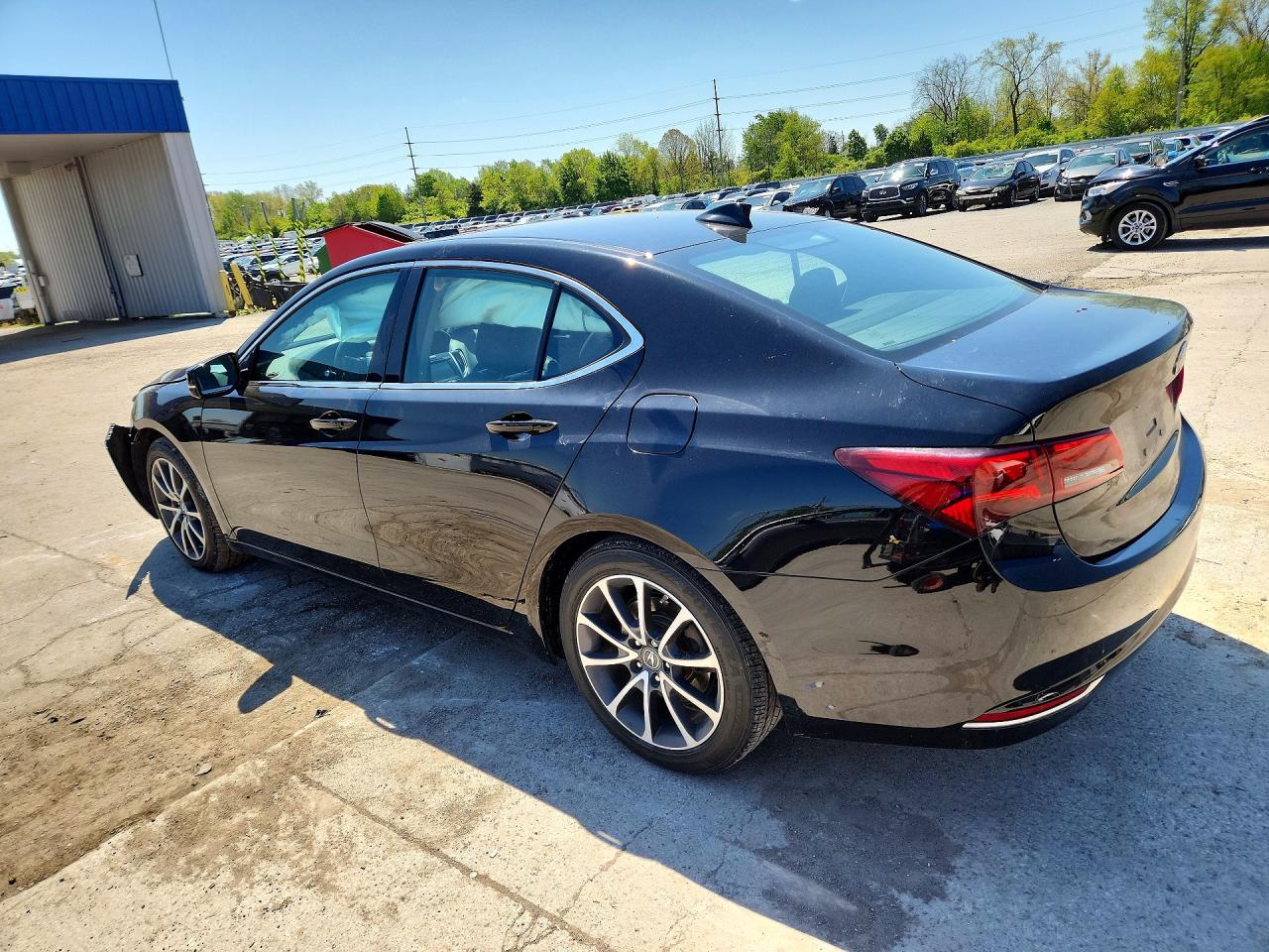 2015 Acura Tlx Black vin: 19UUB2F36FA024588