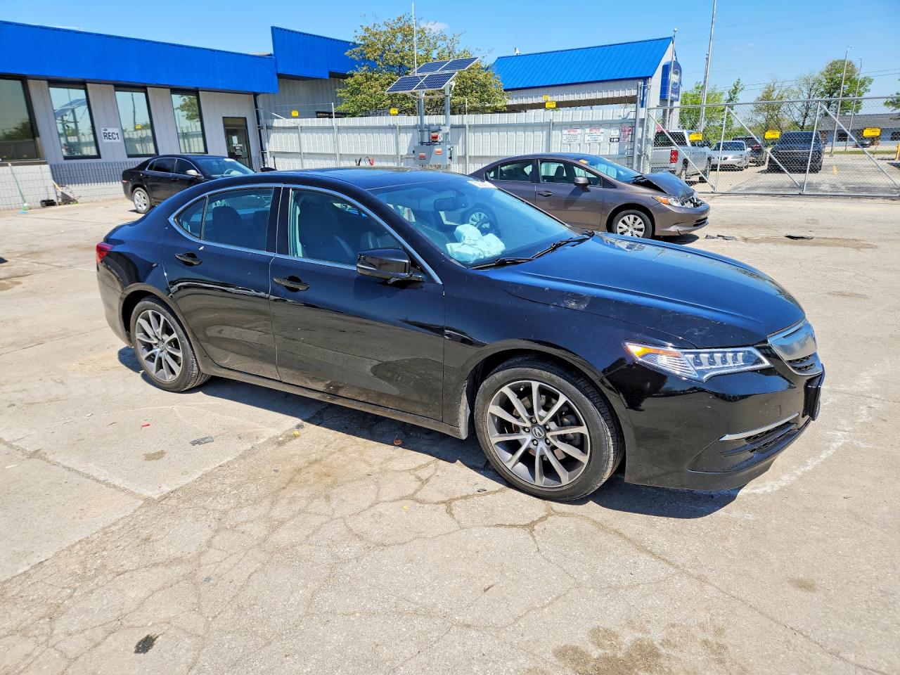 2015 Acura Tlx Black vin: 19UUB2F36FA024588