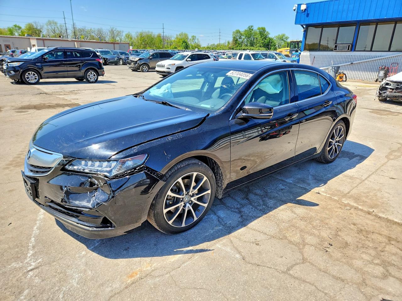2015 Acura Tlx Черный vin: 19UUB2F36FA024588