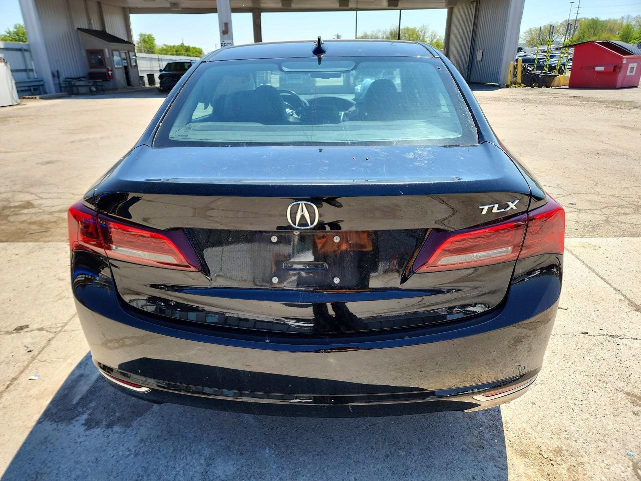 2015 Acura Tlx Black vin: 19UUB2F36FA024588