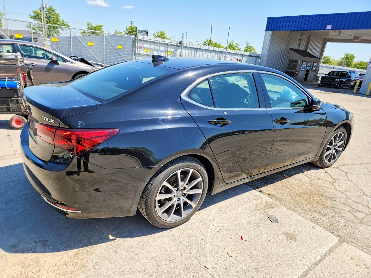 2015 Acura Tlx Black vin: 19UUB2F36FA024588