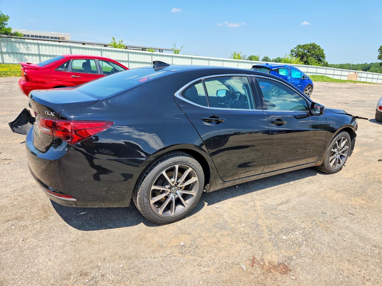 2015 Acura Tlx Black vin: 19UUB2F37FA002115