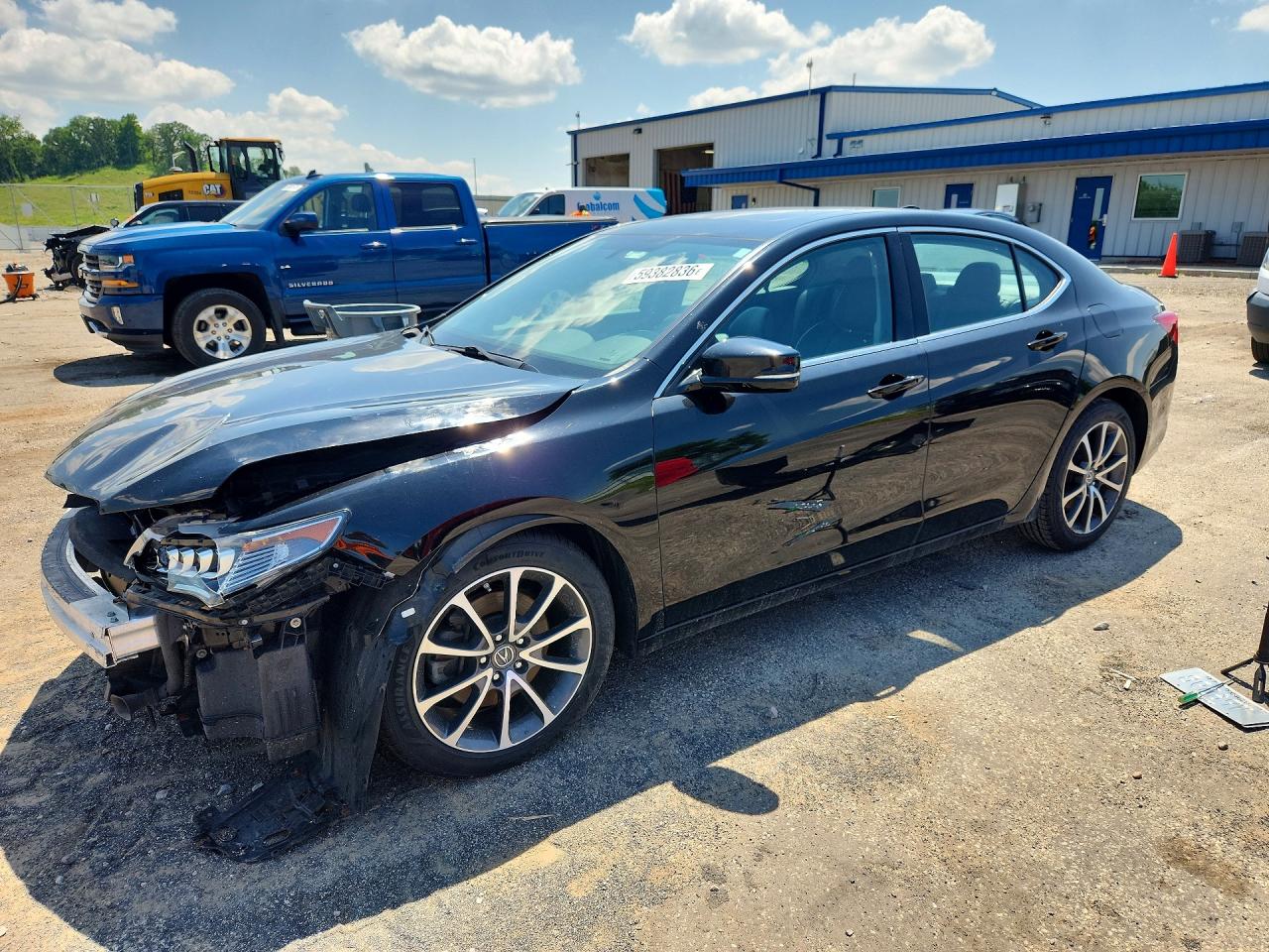 2015 Acura Tlx Black vin: 19UUB2F37FA002115