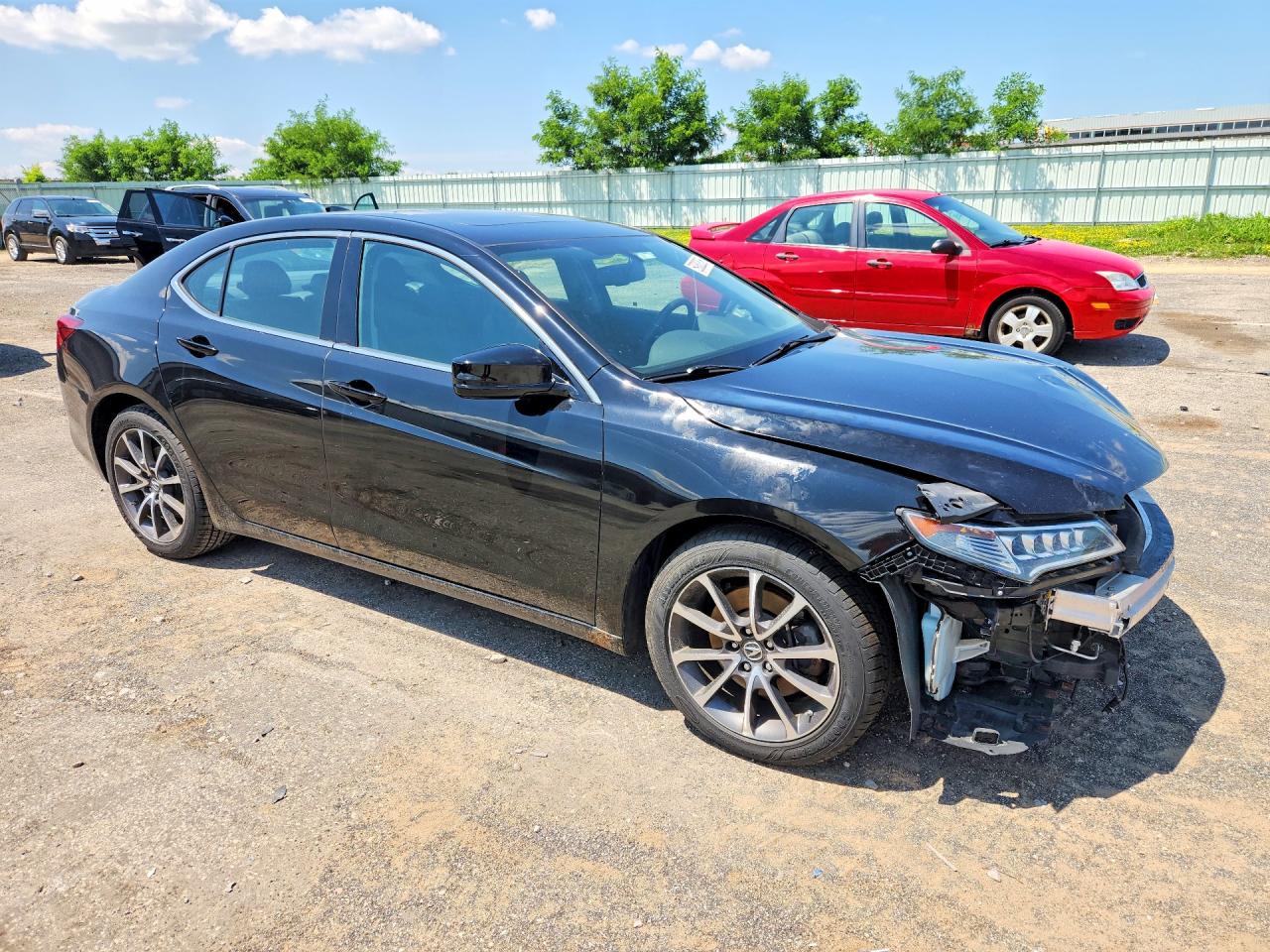 2015 Acura Tlx Black vin: 19UUB2F37FA002115