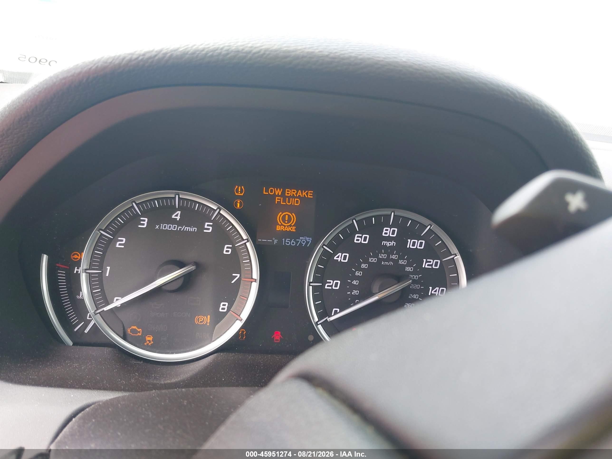 2015 Acura Tlx V6 White vin: 19UUB2F37FA015222