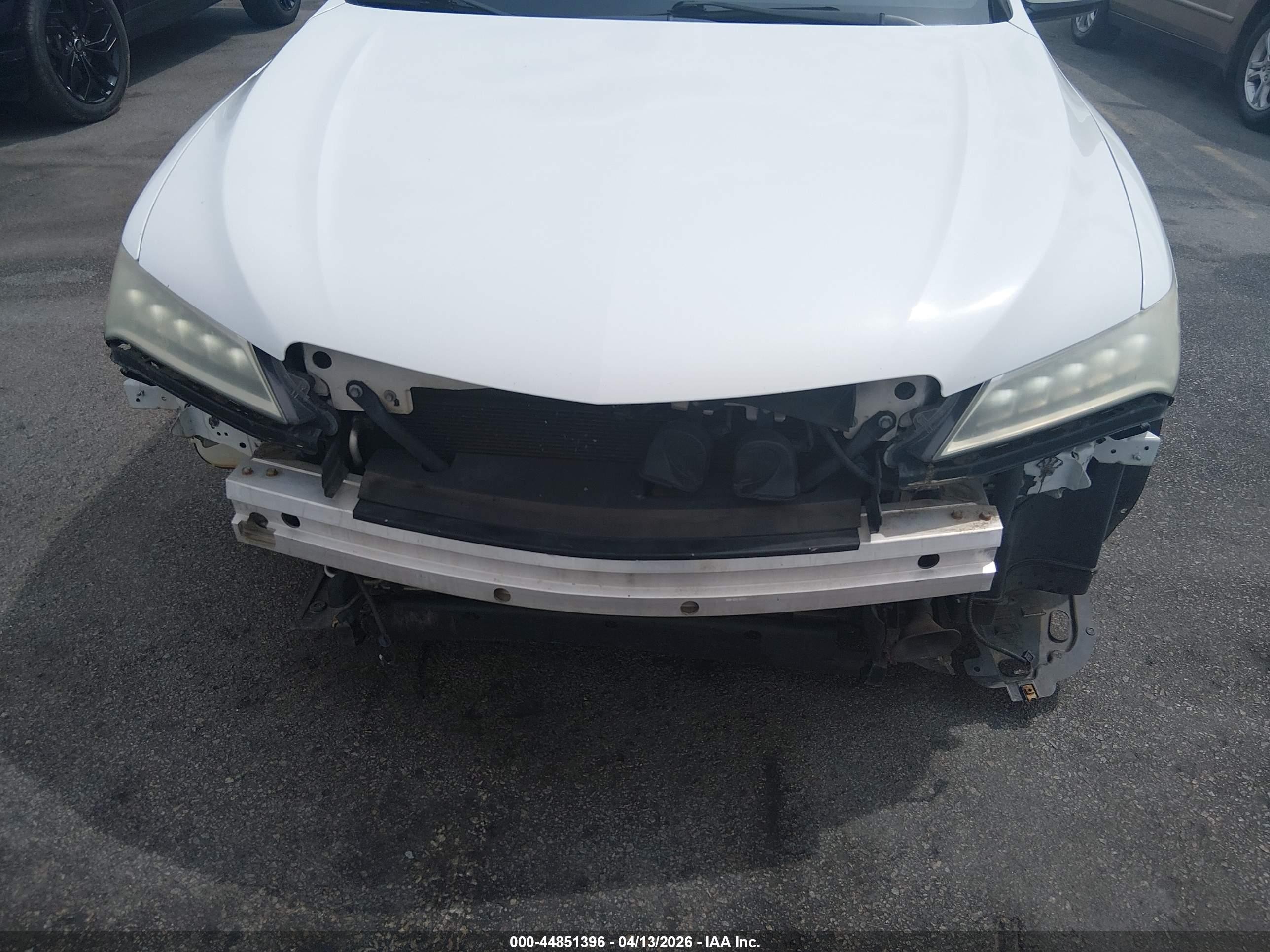 2015 Acura Tlx V6 White vin: 19UUB2F38FA002026