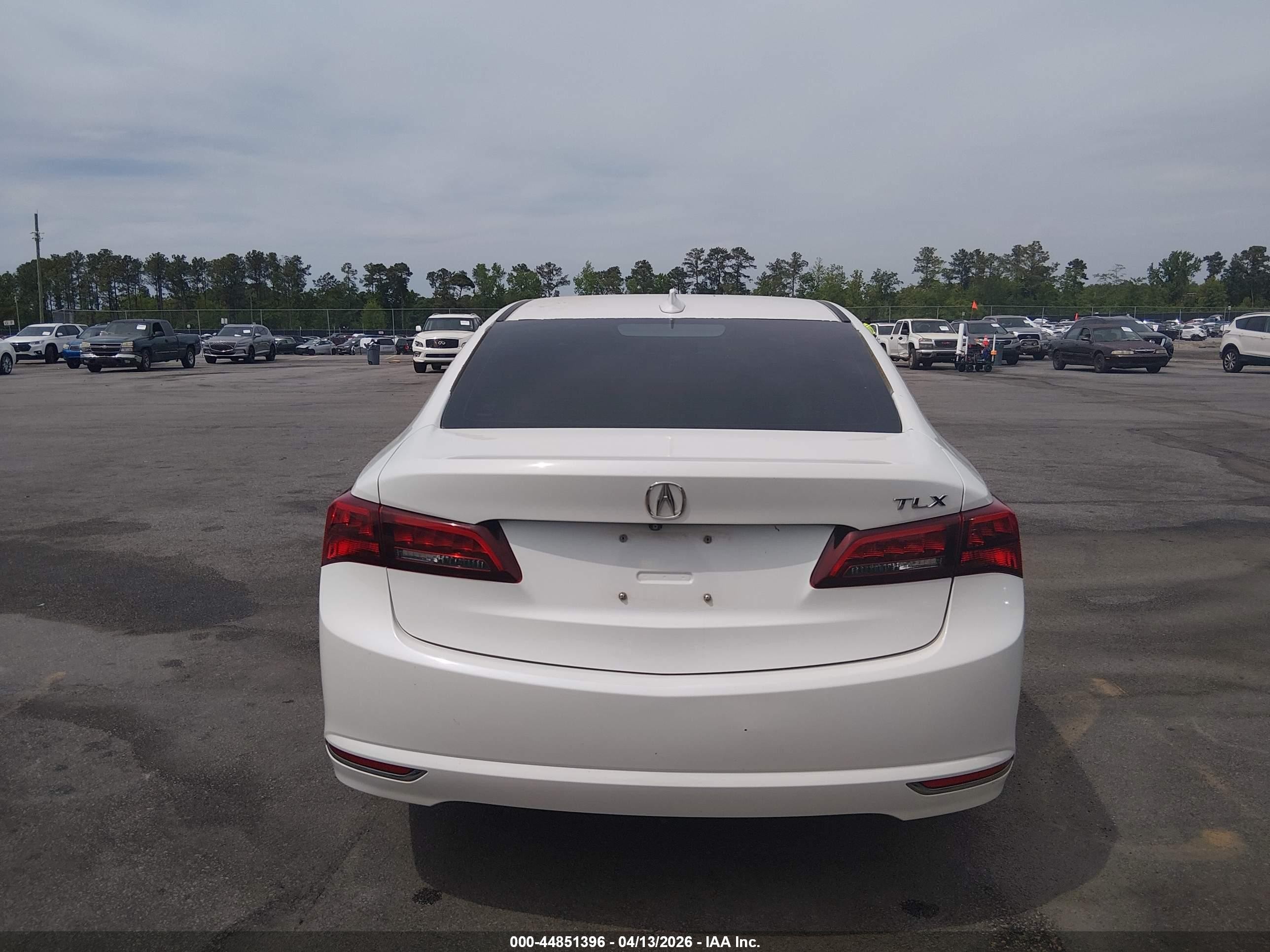 2015 Acura Tlx V6 White vin: 19UUB2F38FA002026