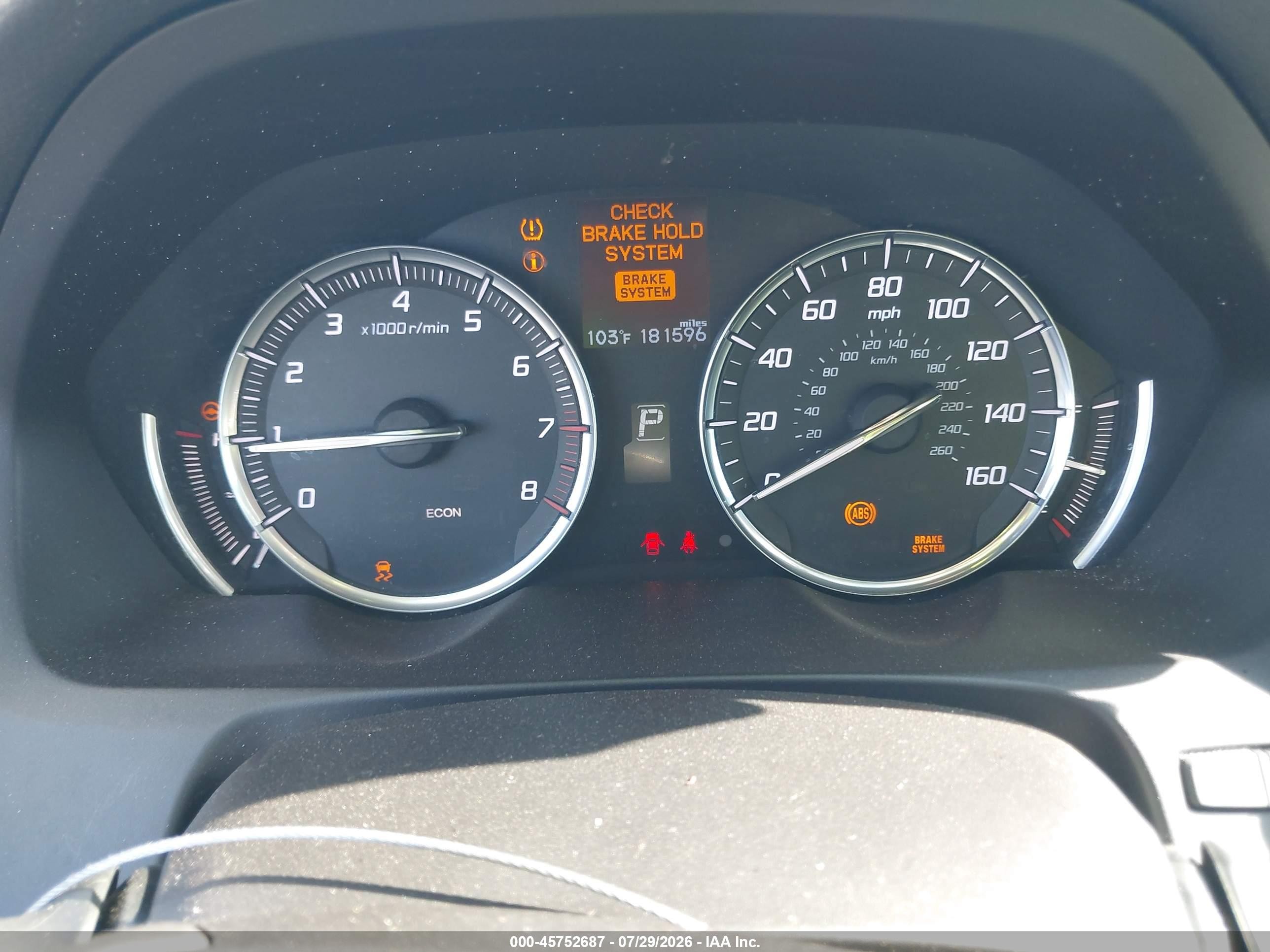 2015 Acura Tlx V6 Черный vin: 19UUB2F38FA005220