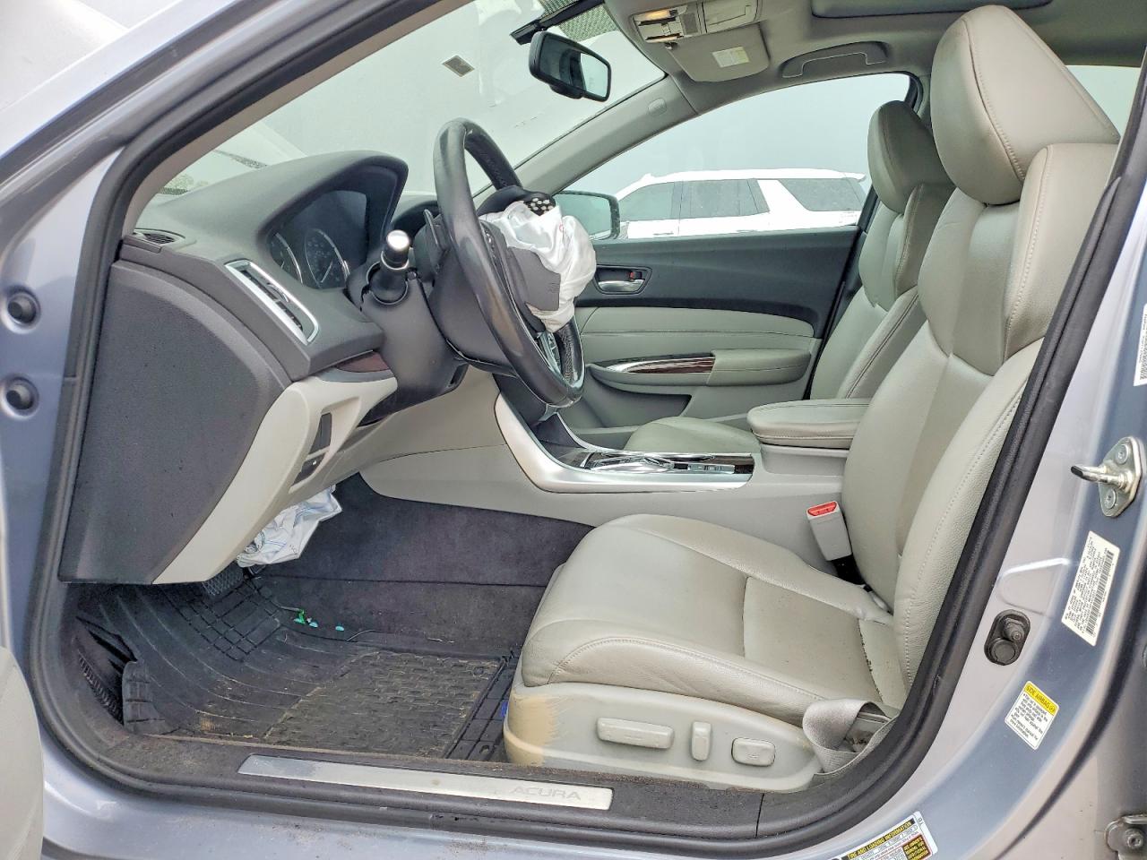 2015 Acura Tlx Silver vin: 19UUB2F38FA016637