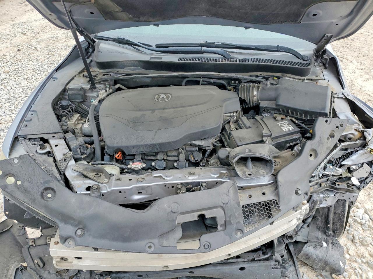 2015 Acura Tlx Silver vin: 19UUB2F38FA016637