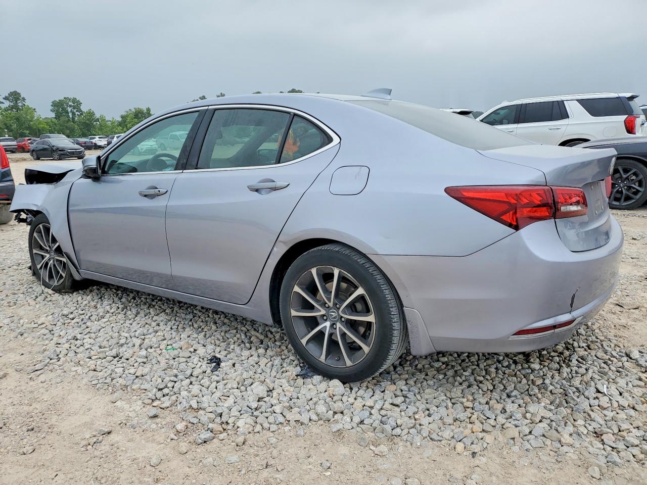 2015 Acura Tlx Silver vin: 19UUB2F38FA016637