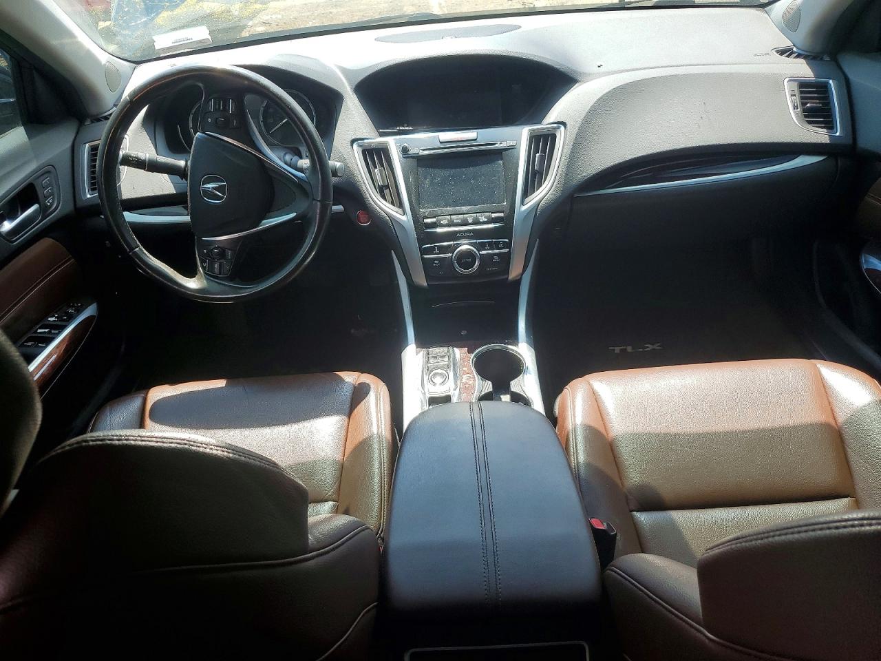 2015 Acura Tlx Black vin: 19UUB2F38FA018453