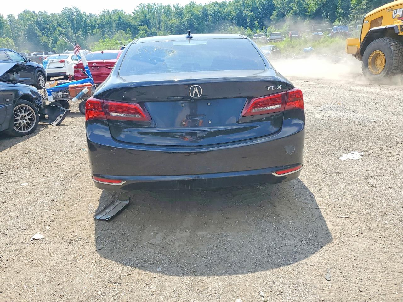 2015 Acura Tlx Black vin: 19UUB2F38FA018453