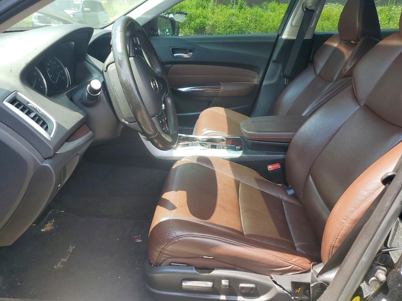 2015 Acura Tlx Black vin: 19UUB2F38FA018453