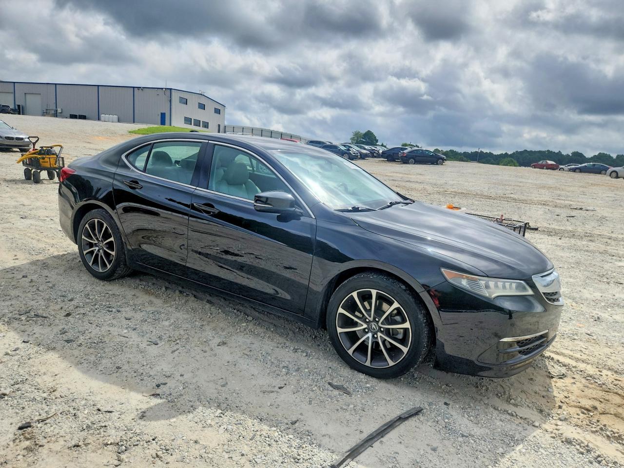 2015 Acura Tlx Черный vin: 19UUB2F39FA009406