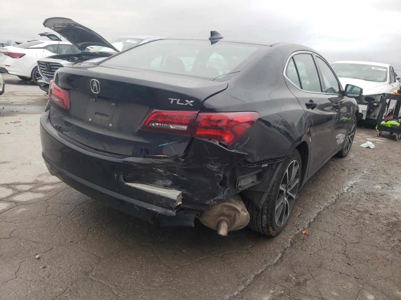 2015 Acura Tlx  Черный vin: 19UUB2F39FA013553