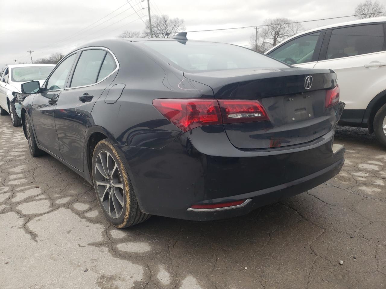 2015 Acura Tlx  Черный vin: 19UUB2F39FA013553