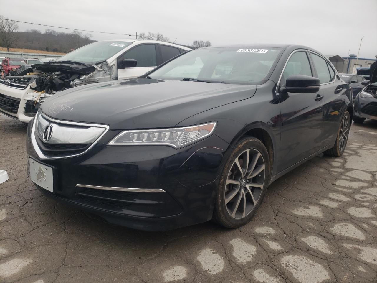 2015 Acura Tlx  Черный vin: 19UUB2F39FA013553
