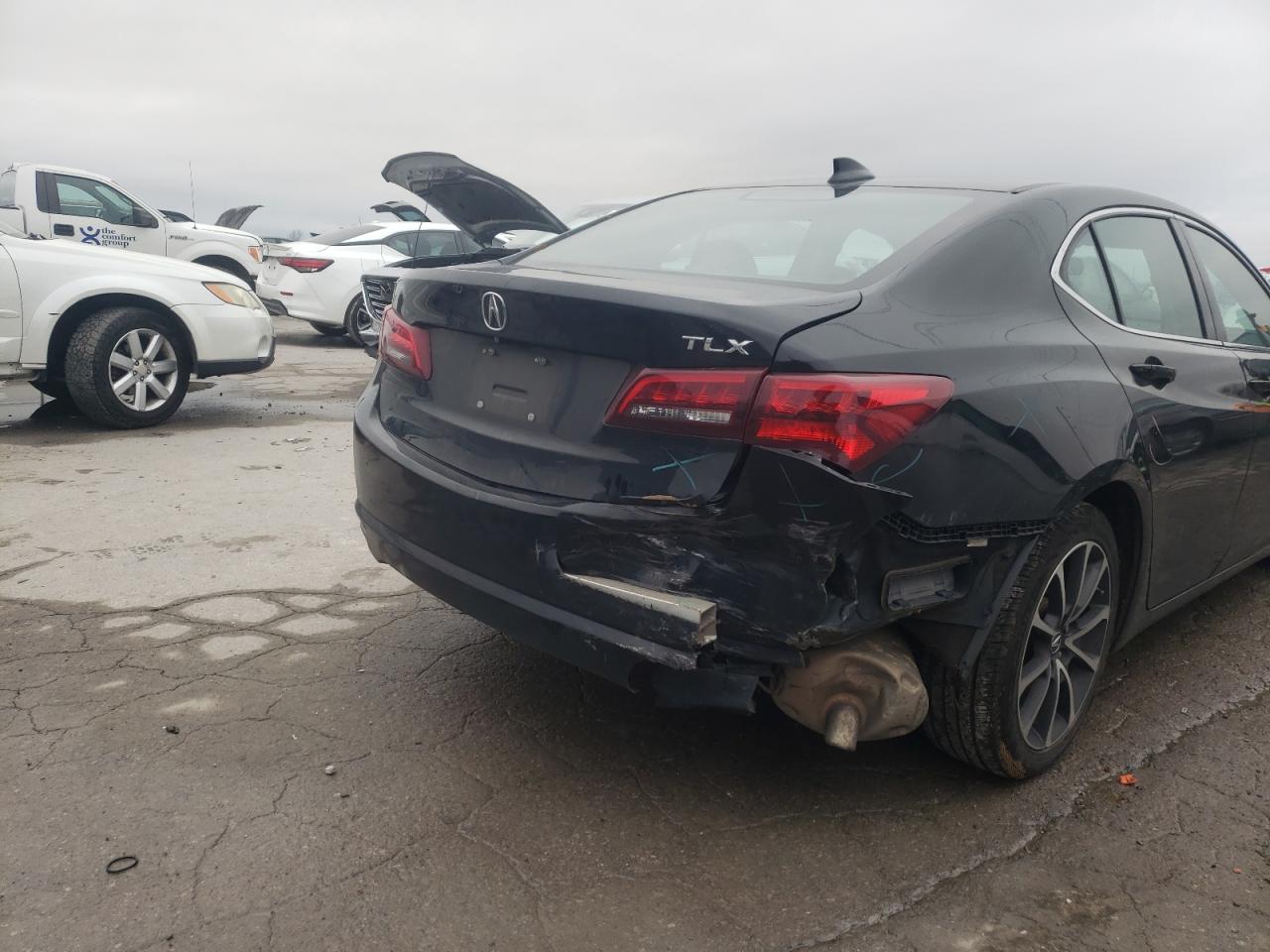2015 Acura Tlx  Черный vin: 19UUB2F39FA013553