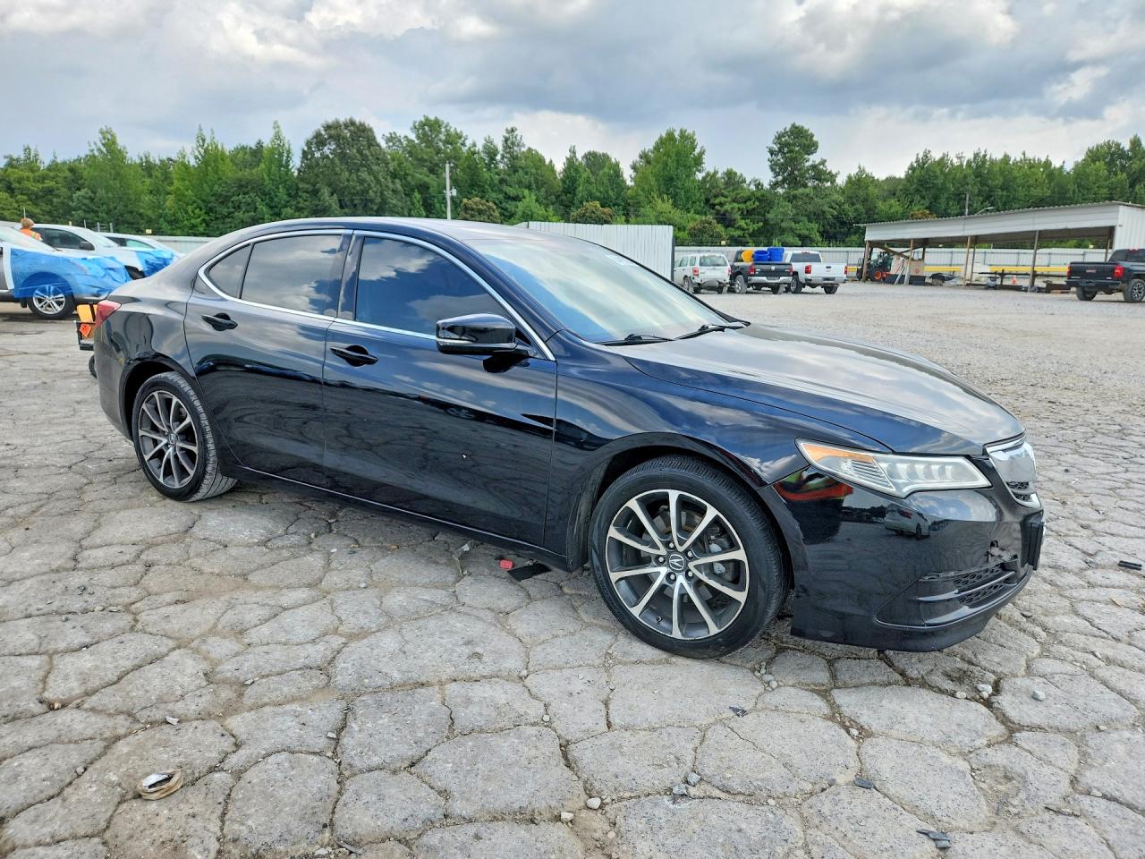 2015 Acura Tlx Black vin: 19UUB2F39FA013553