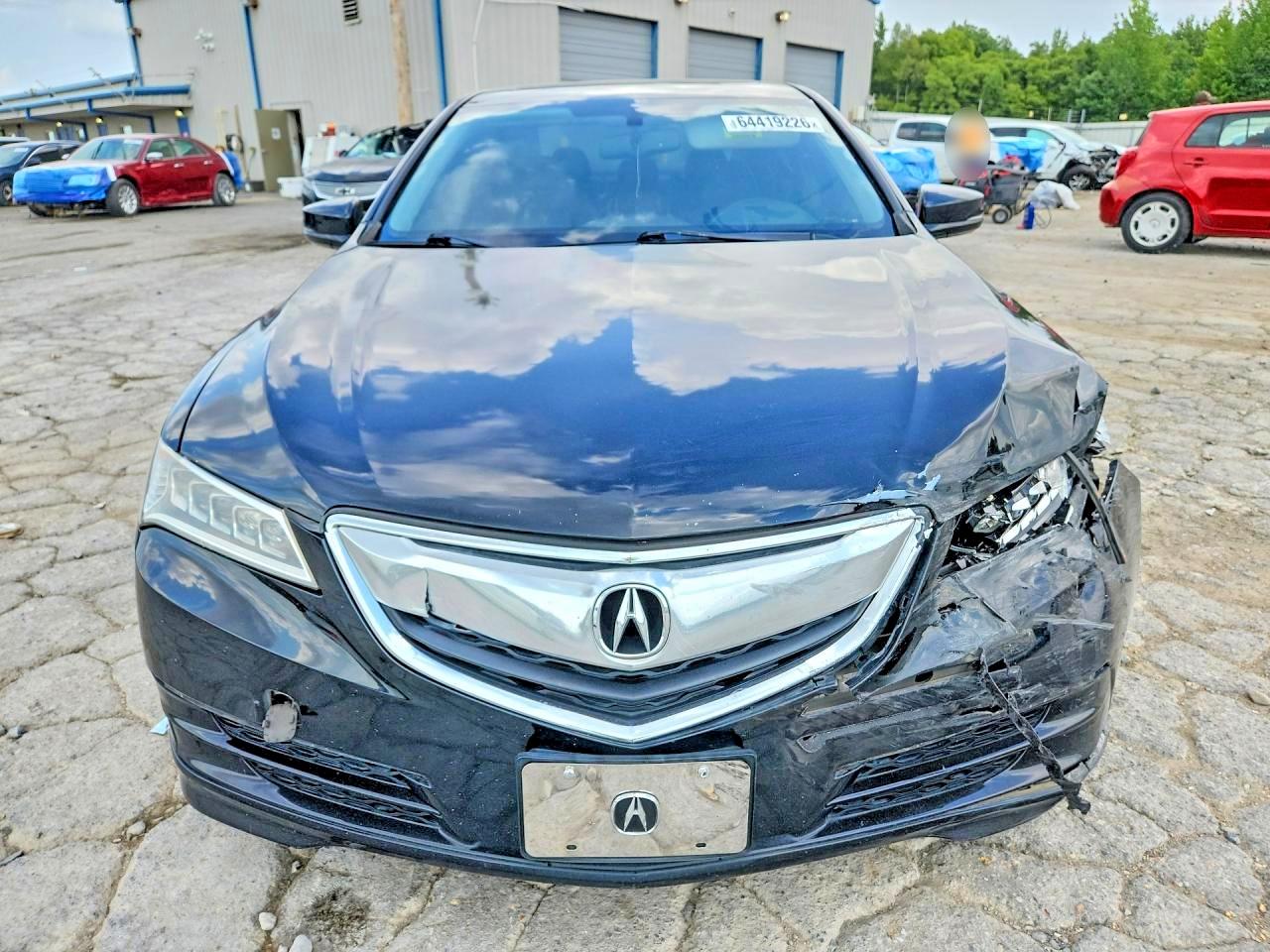 2015 Acura Tlx Black vin: 19UUB2F39FA013553