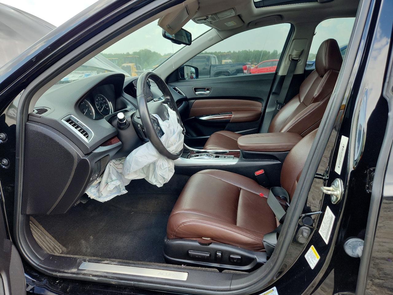 2015 Acura Tlx Black vin: 19UUB2F39FA013553