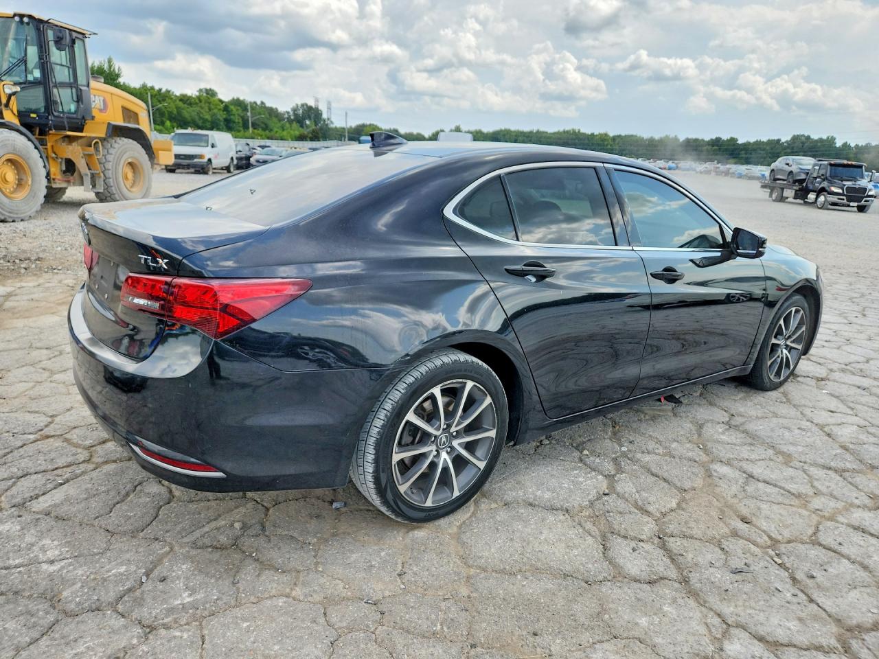 2015 Acura Tlx Black vin: 19UUB2F39FA013553