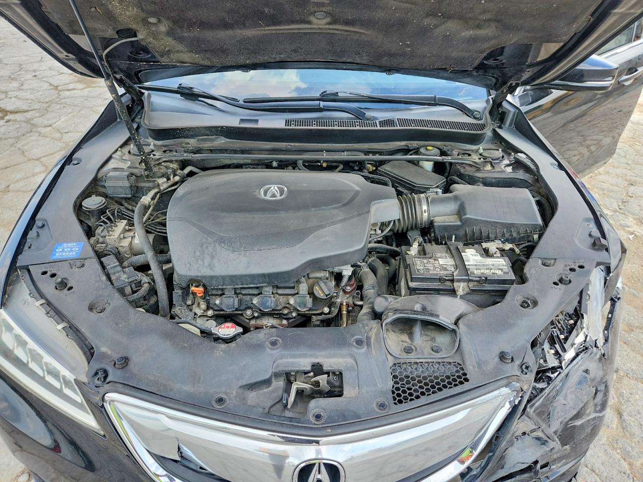 2015 Acura Tlx Black vin: 19UUB2F39FA013553