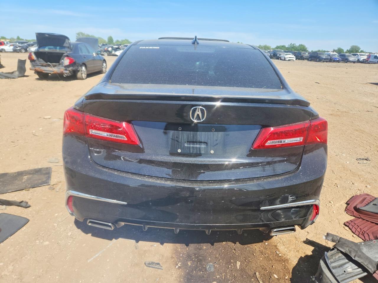 2018 Acura Tlx Black vin: 19UUB2F39JA006191