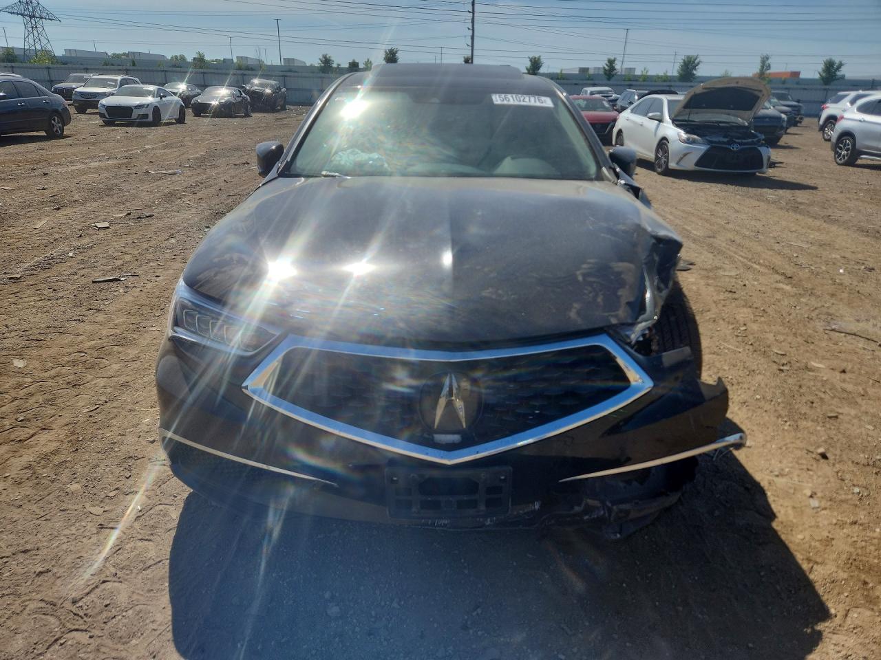 2018 Acura Tlx Black vin: 19UUB2F39JA006191