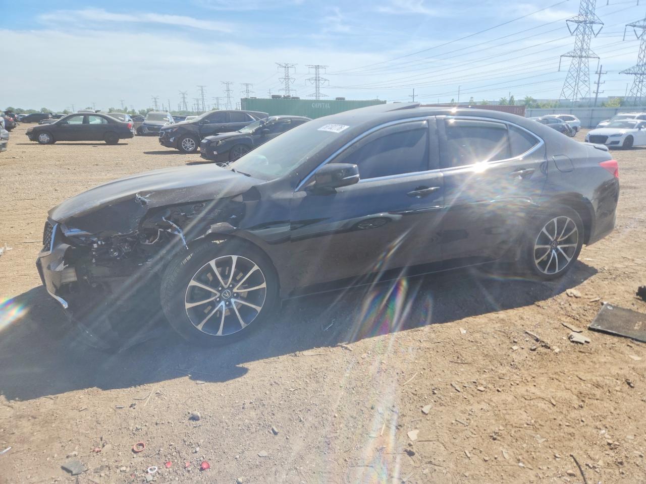 2018 Acura Tlx Black vin: 19UUB2F39JA006191