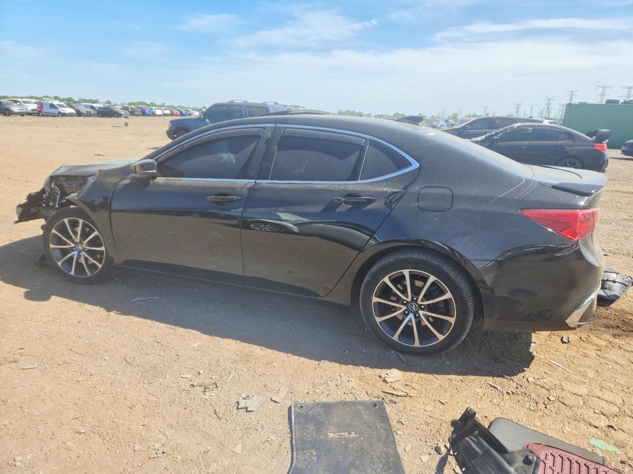 2018 Acura Tlx Black vin: 19UUB2F39JA006191