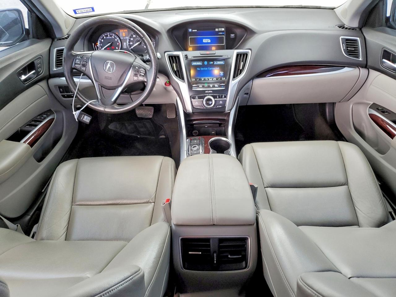 2015 Acura Tlx Black vin: 19UUB2F3XFA015005