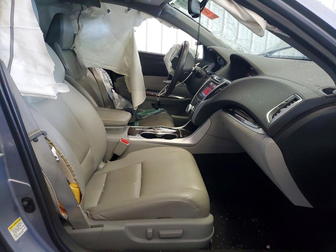 2015 Acura Tlx Silver vin: 19UUB2F3XFA016624