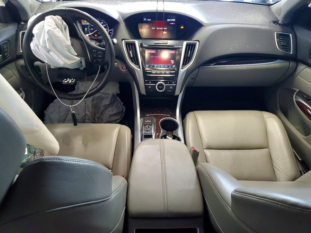 2015 Acura Tlx Silver vin: 19UUB2F3XFA016624