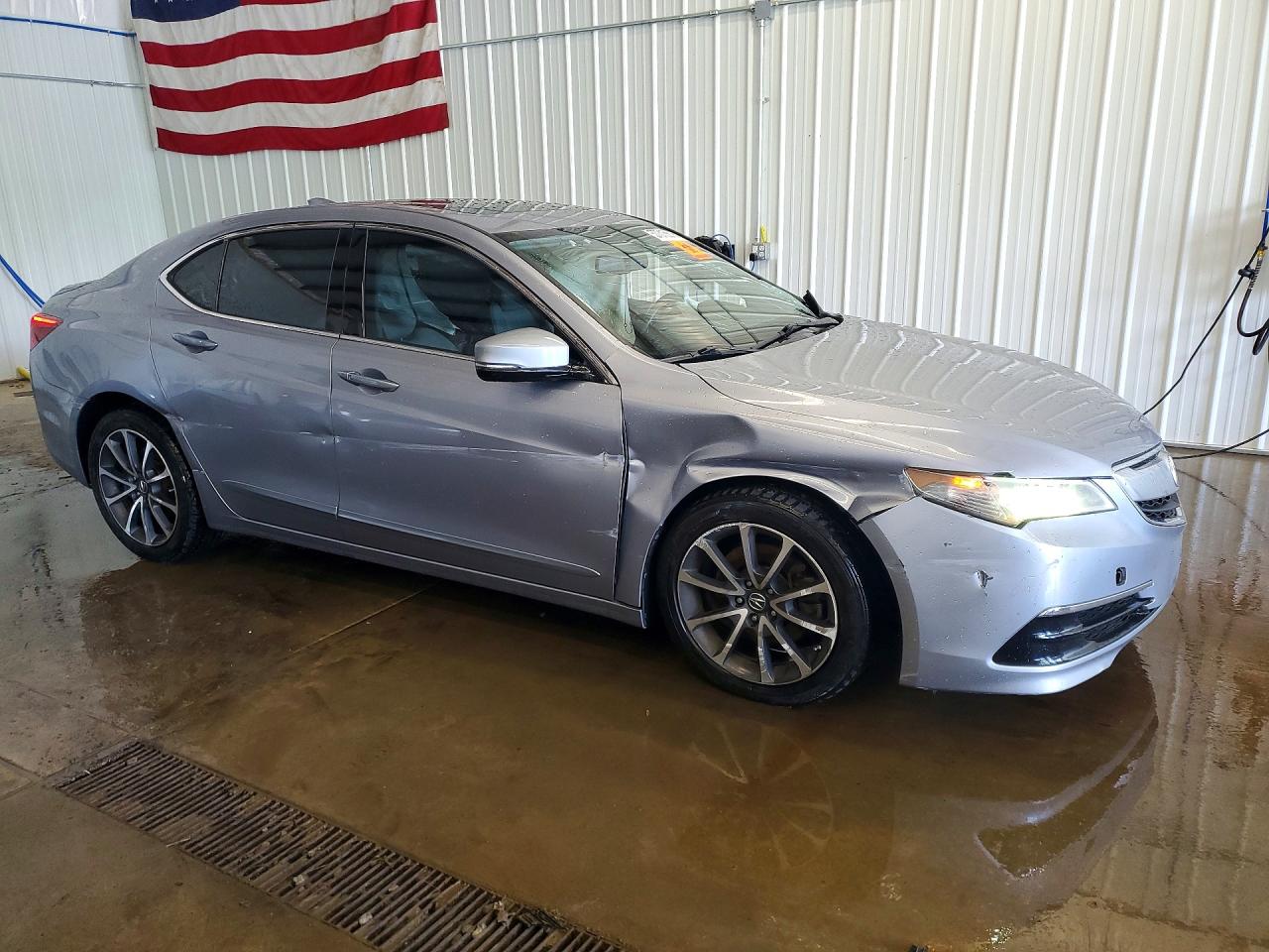 2015 Acura Tlx Silver vin: 19UUB2F3XFA016624