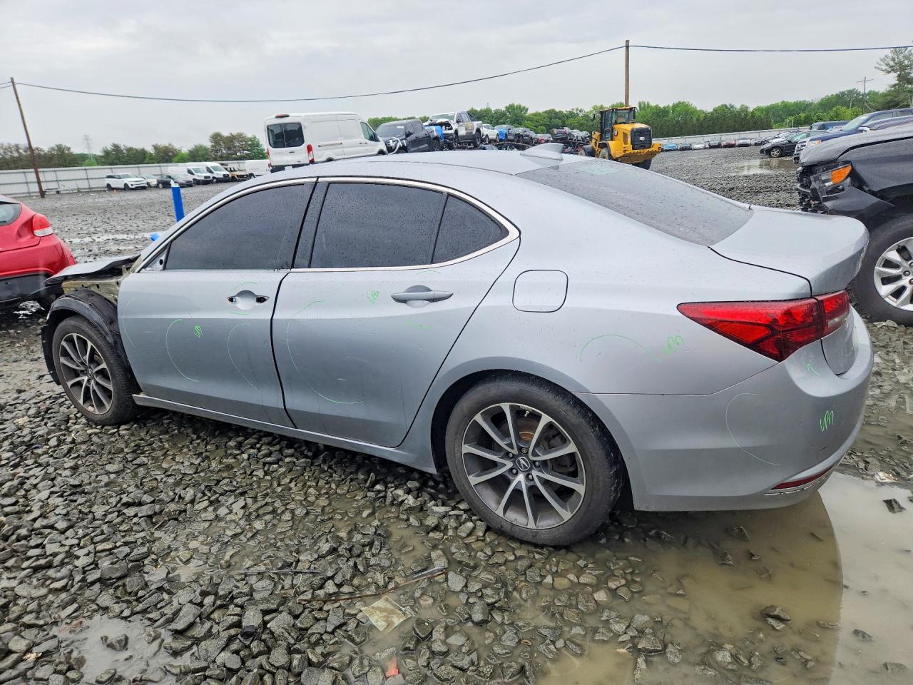 2017 Acura Tlx Серый vin: 19UUB2F3XHA000605