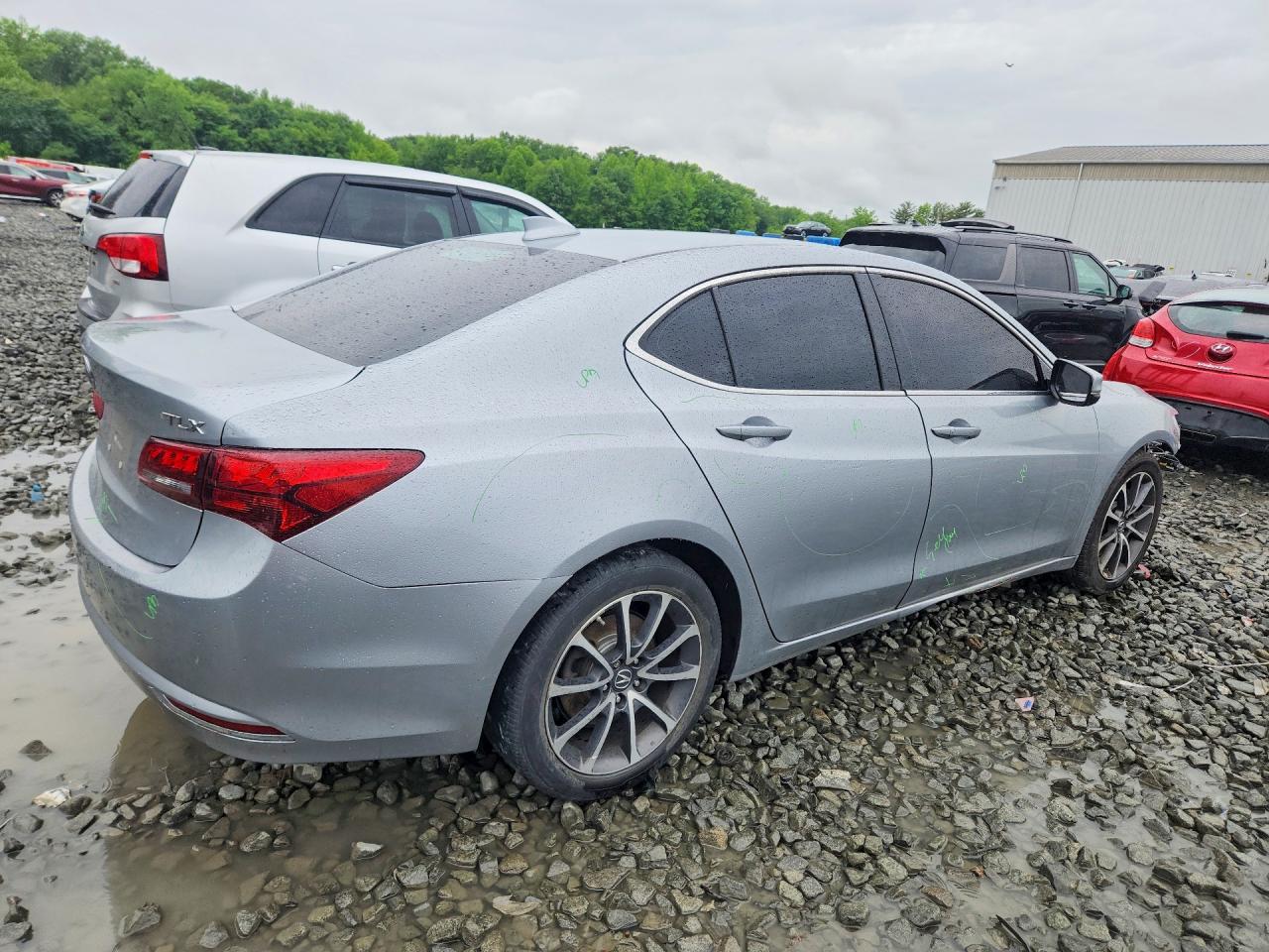 2017 Acura Tlx Серый vin: 19UUB2F3XHA000605