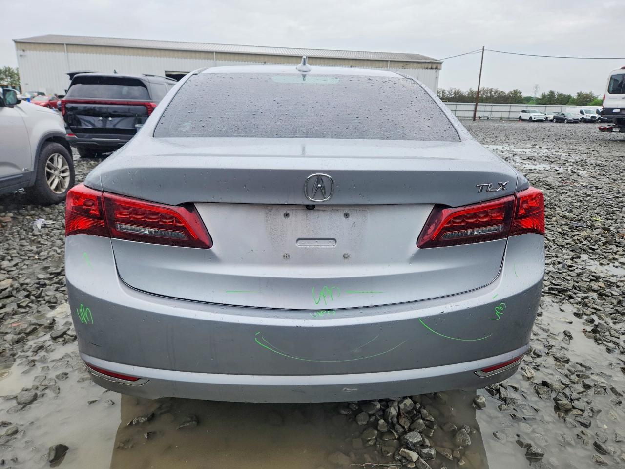 2017 Acura Tlx Серый vin: 19UUB2F3XHA000605