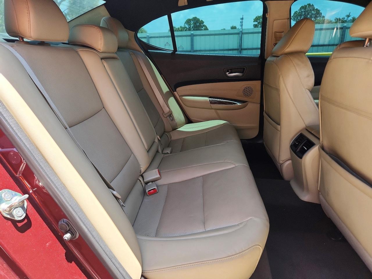 2015 Acura Tlx Tech Burgundy vin: 19UUB2F50FA001731