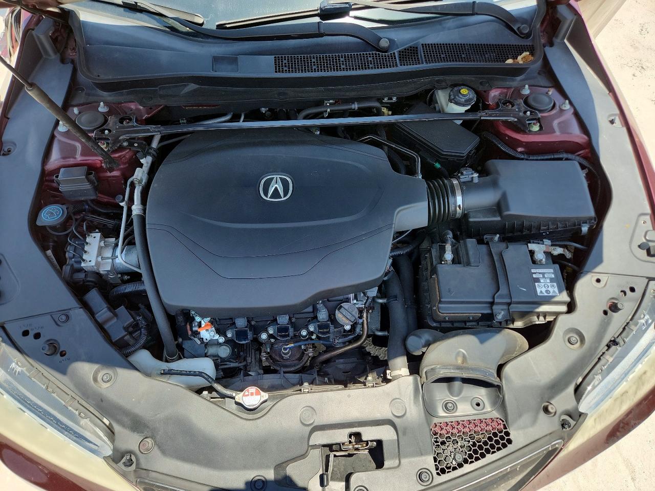 2015 Acura Tlx Tech Burgundy vin: 19UUB2F50FA001731